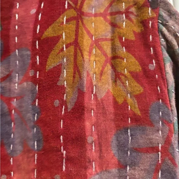 NWT Multicolor Boho Dress/Shirt - Picture 7 of 13